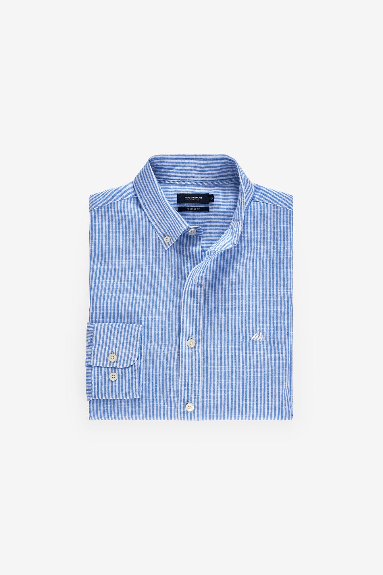 CAMISA COM EFEITO SLUB EM ALGODÃO