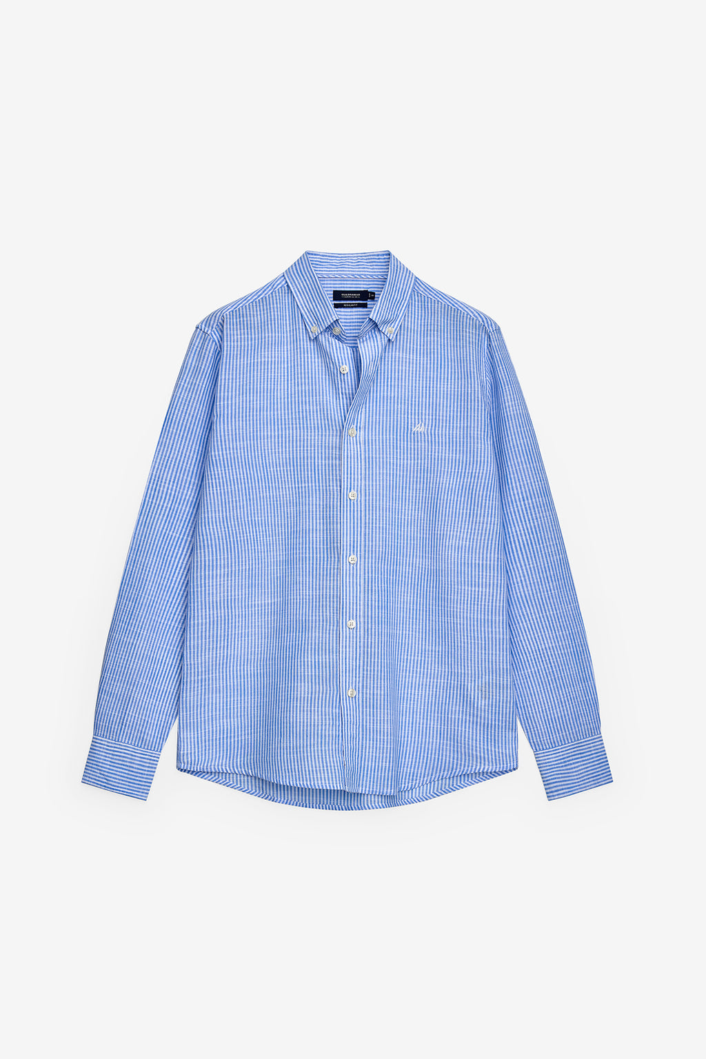 CAMISA COM EFEITO SLUB EM ALGODÃO