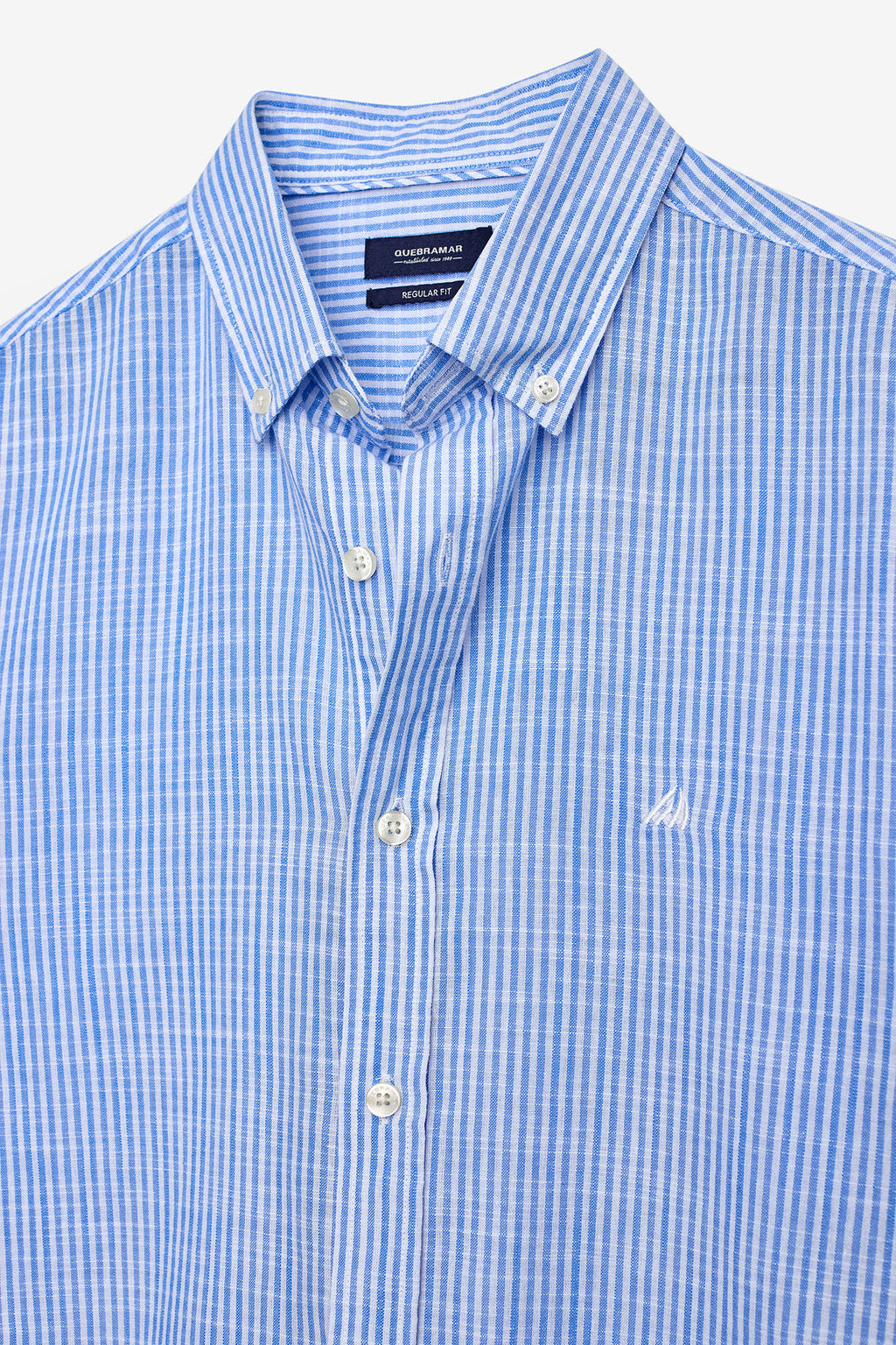 CAMISA COM EFEITO SLUB EM ALGODÃO