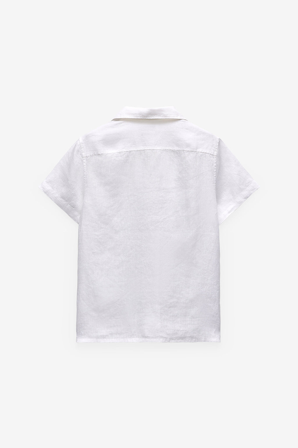 CAMISA MANGA CURTA BÁSICA 100% LINHO