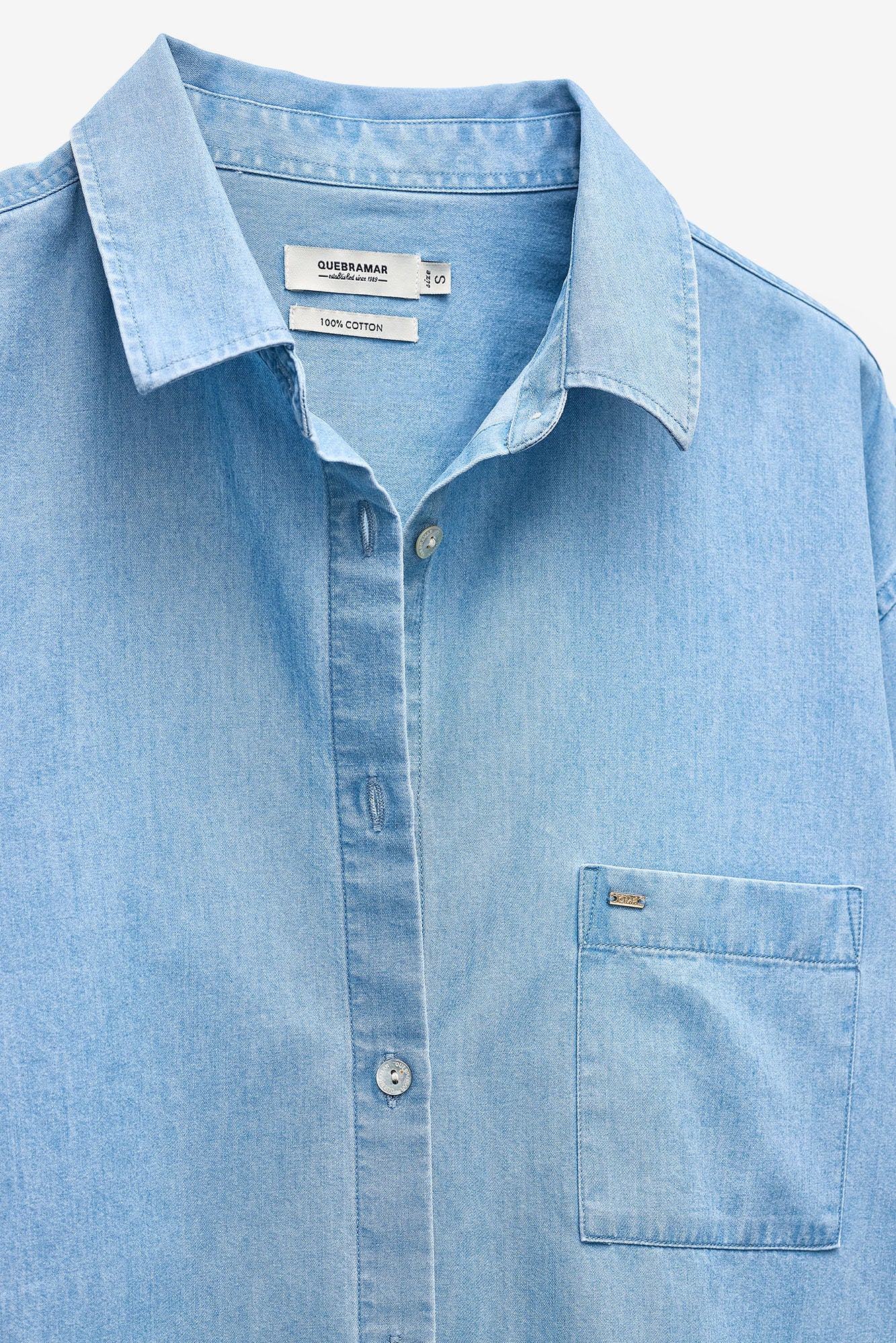 CAMISA EM CHAMBRAY