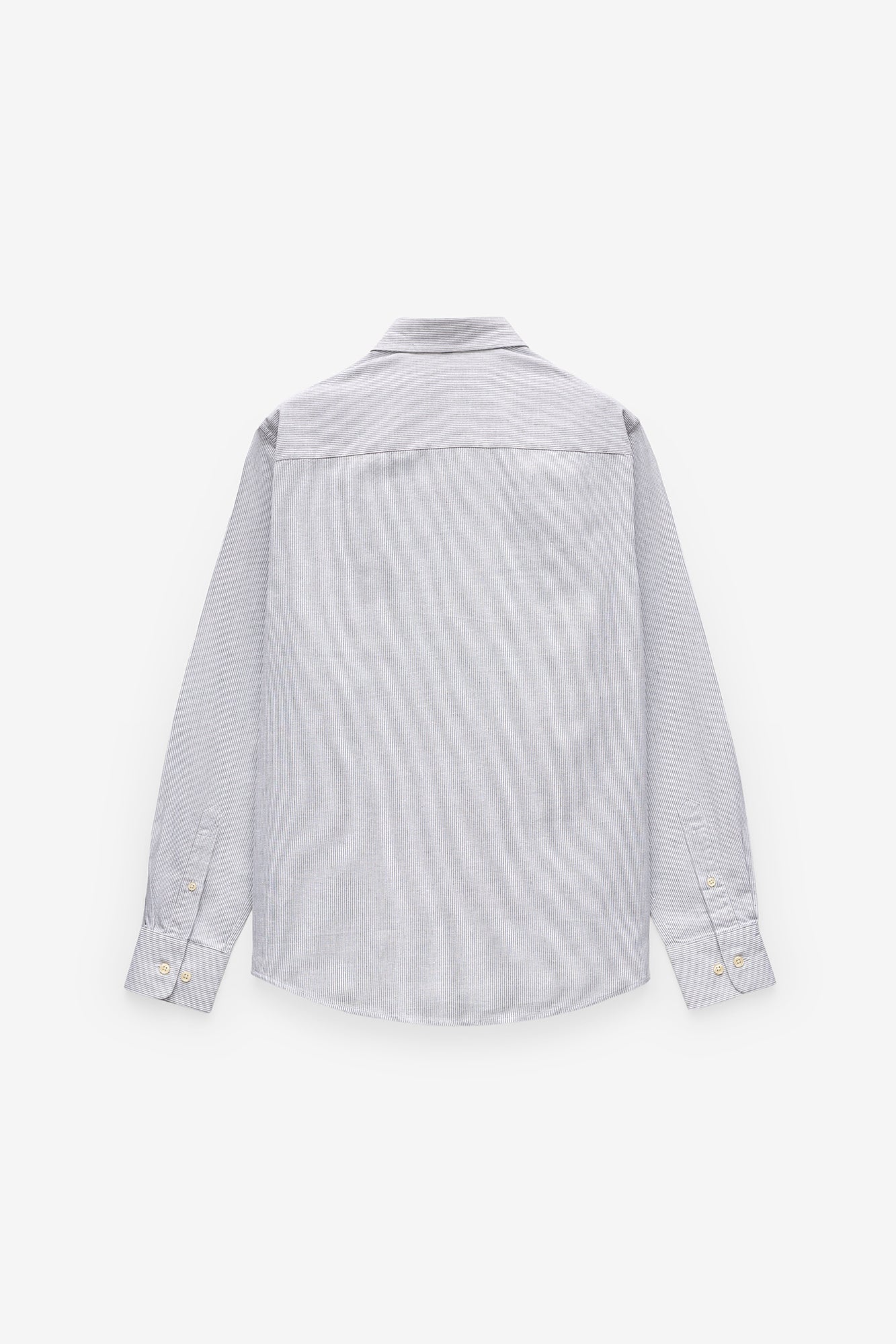 CAMISA RISCA FINA EM ALGODÃO E LINHO