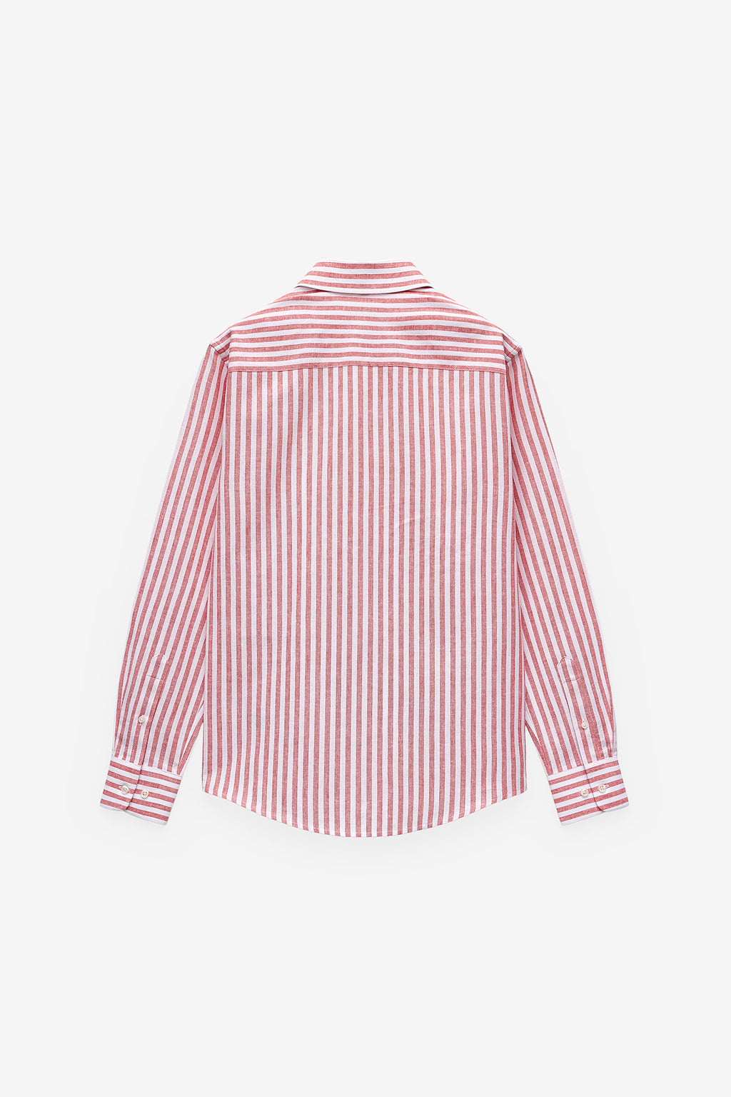 CAMISA ÀS RISCAS ALGODÃO E LINHO