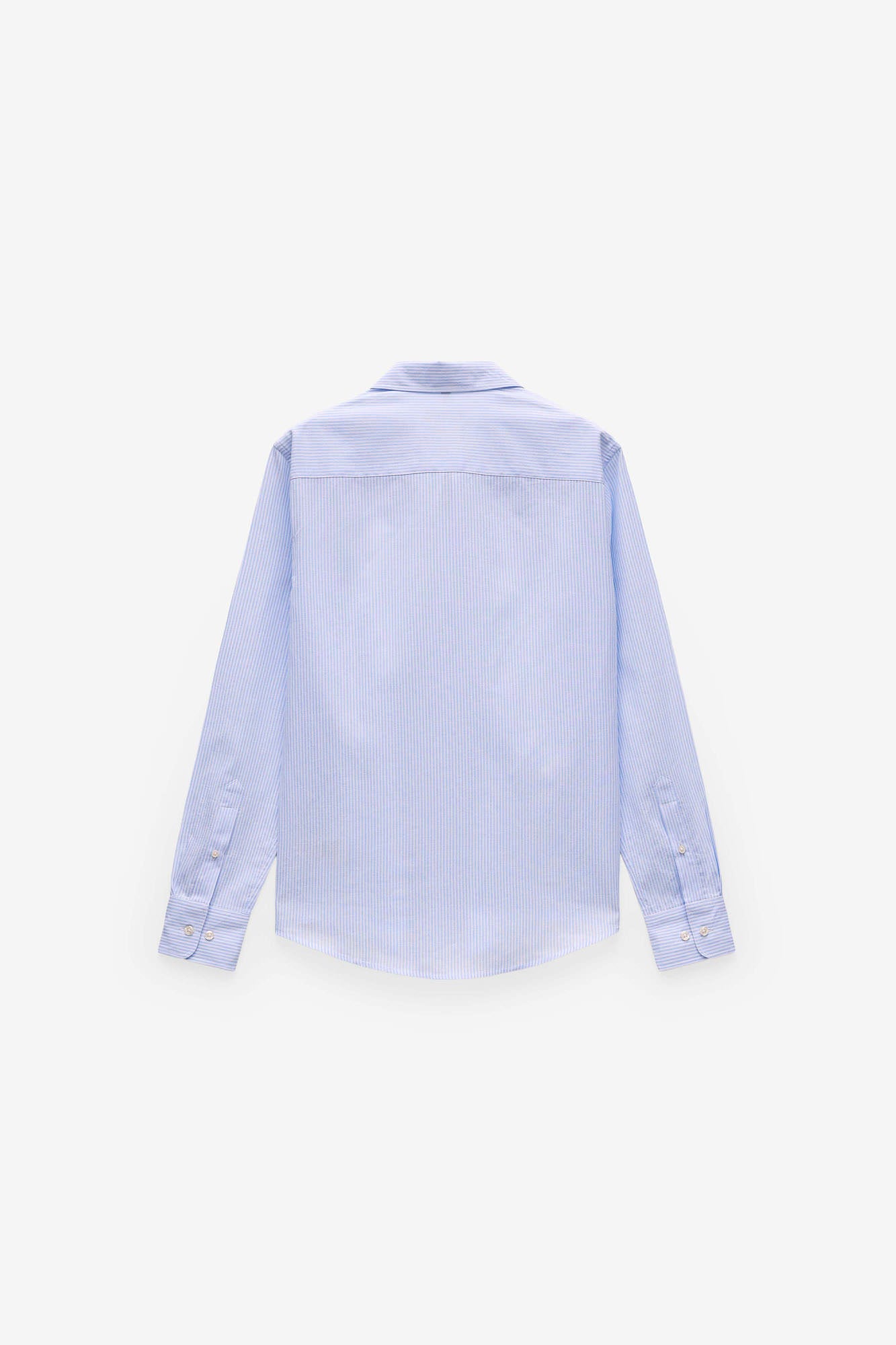 CAMISA ALGODÃO E LINHO ÀS RISCAS