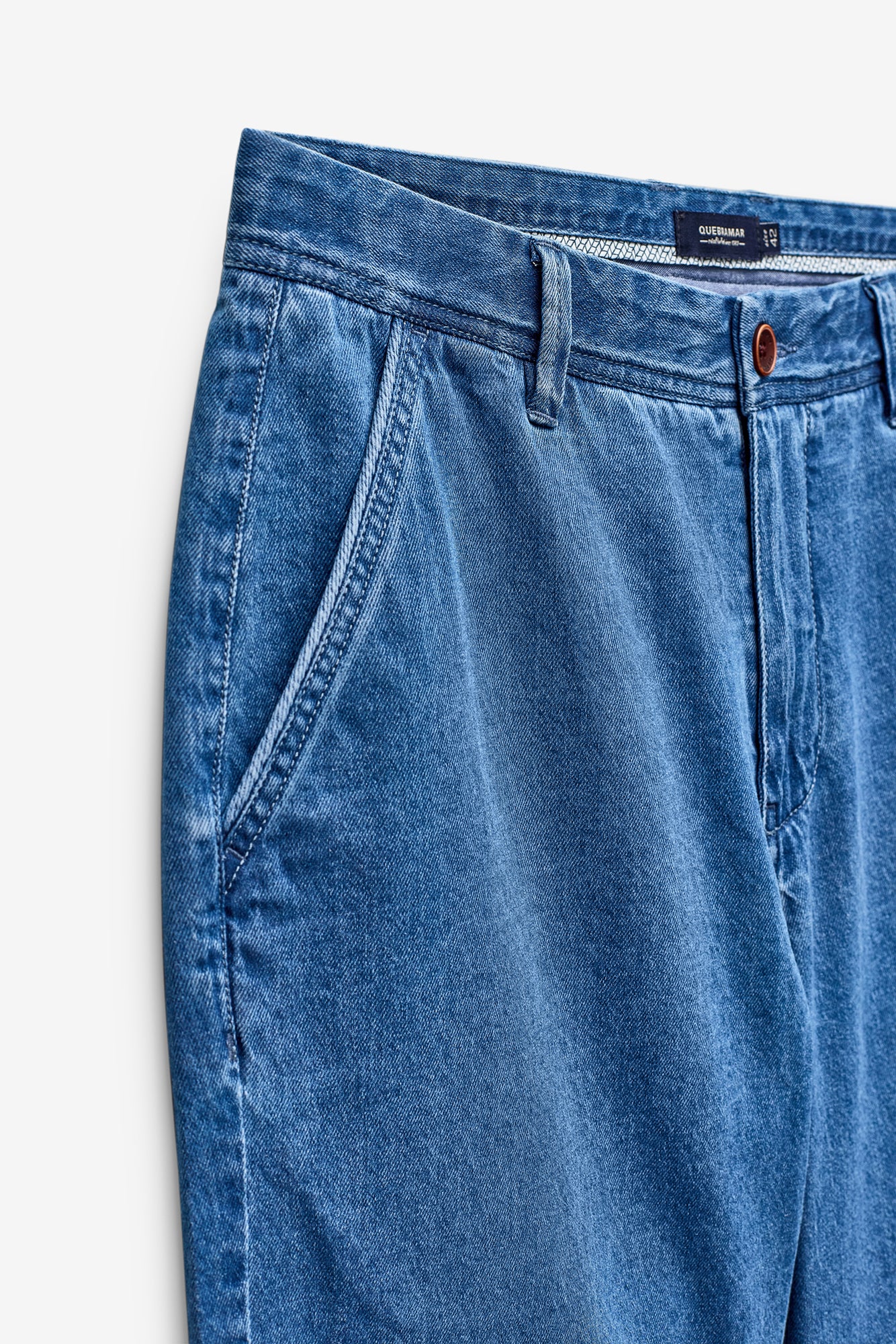 CALÇÕES HOMEM CHINO DENIM