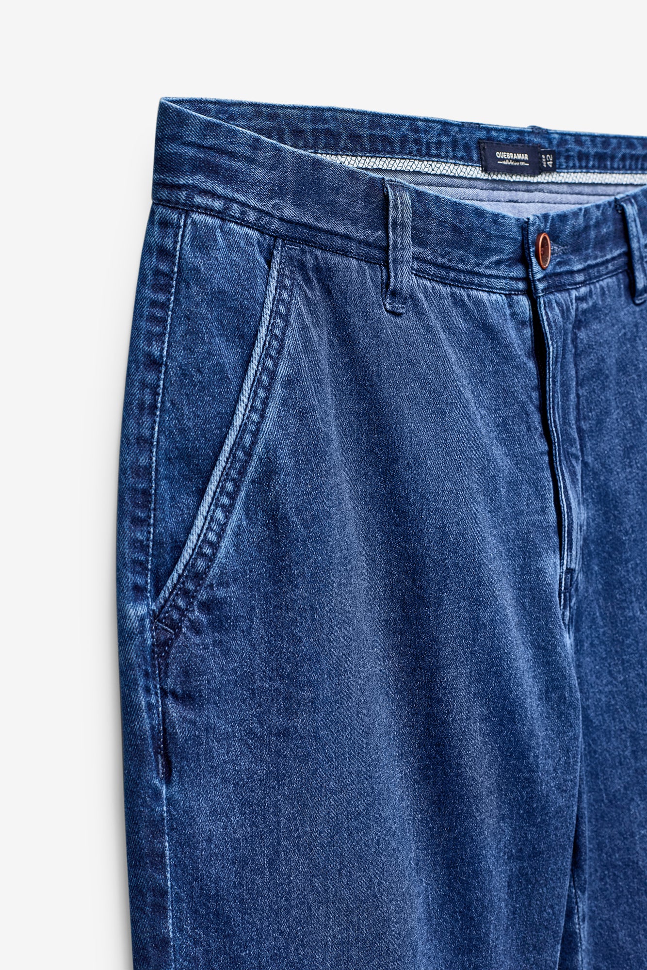 CALÇÕES HOMEM CHINO DENIM