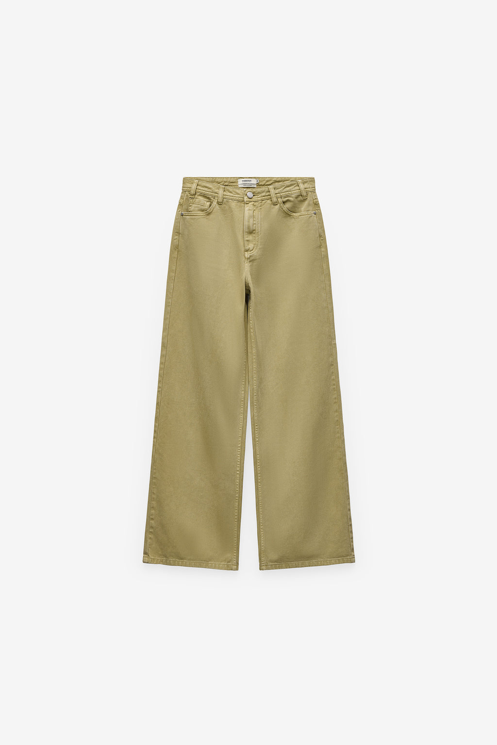 CALÇAS EM SARJA GARMENT DYE
