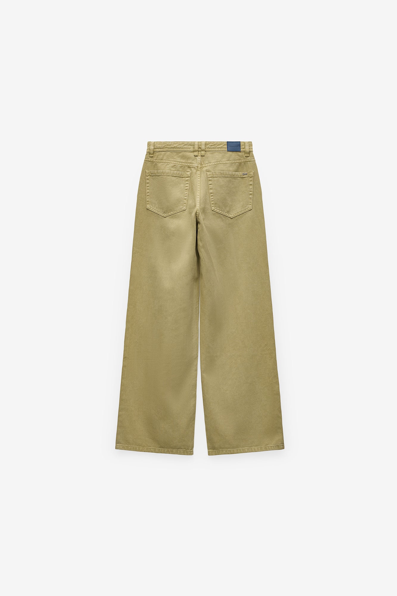 CALÇAS EM SARJA GARMENT DYE