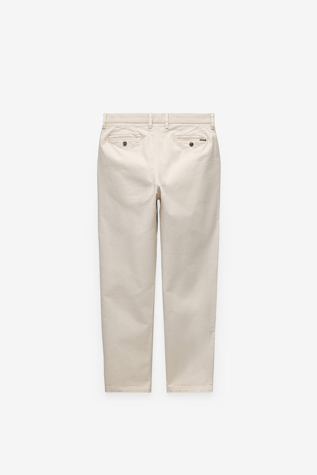 CALÇAS CHINO TAPERED FIT COM PINÇAS