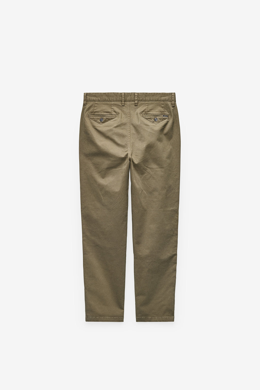 CALÇAS CHINO TAPERED FIT COM PINÇAS