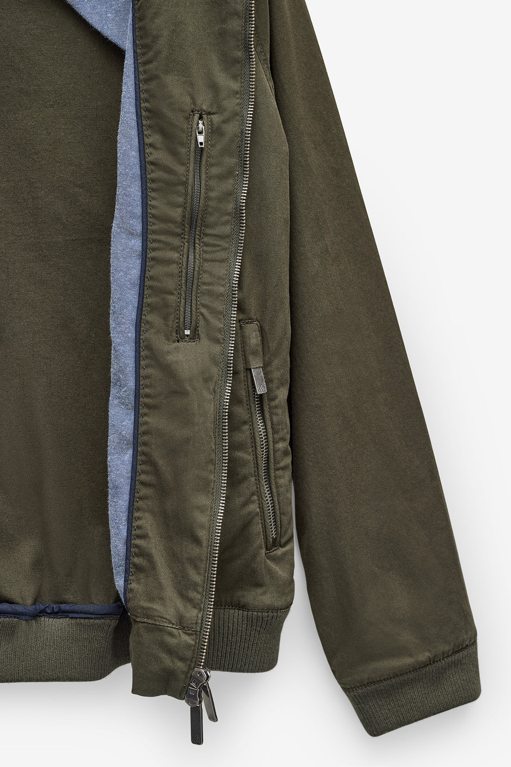 CASACO BOMBER EM TWILL
