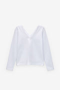 LONGSLEEVE COM DECOTE EM V