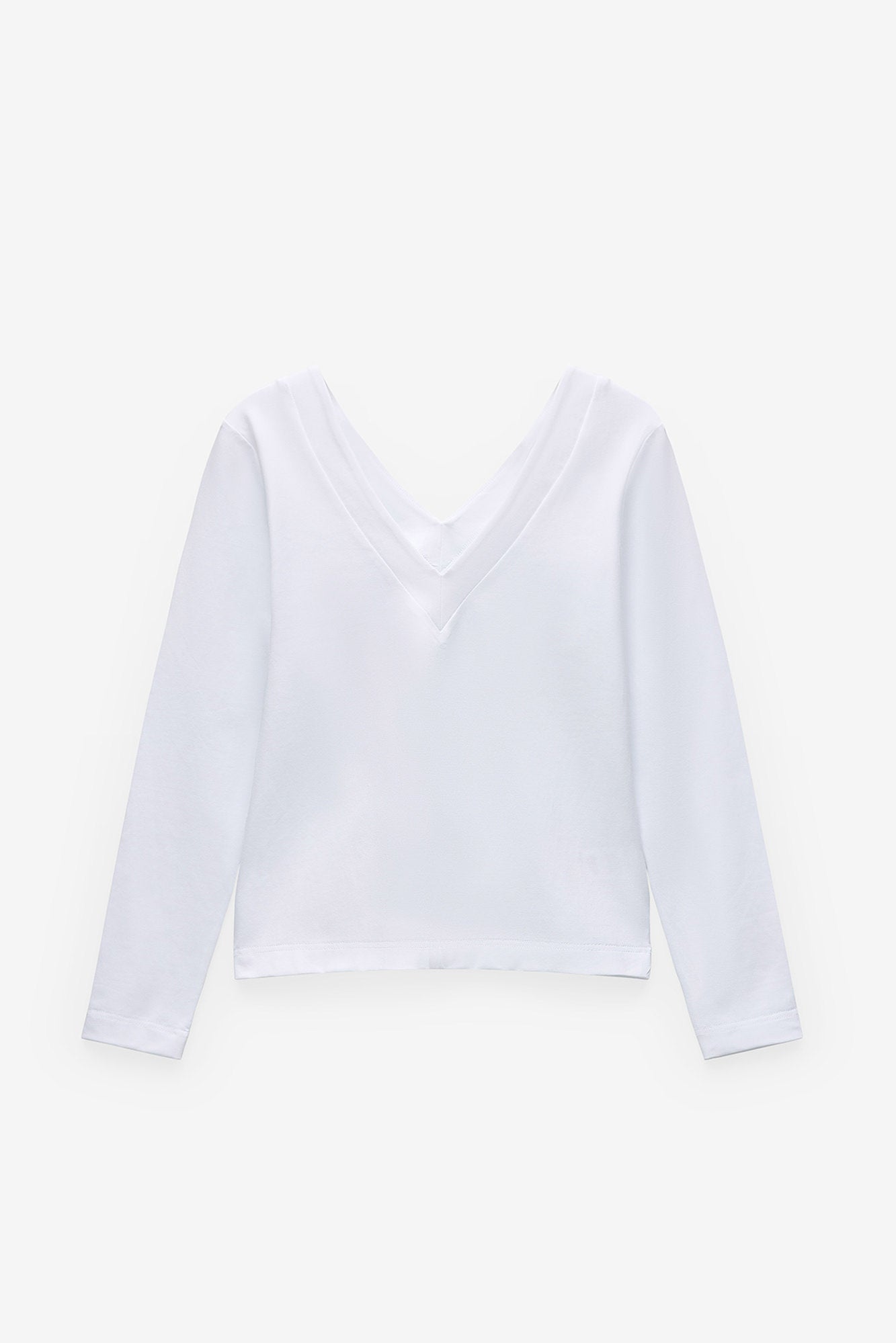 LONGSLEEVE COM DECOTE EM V
