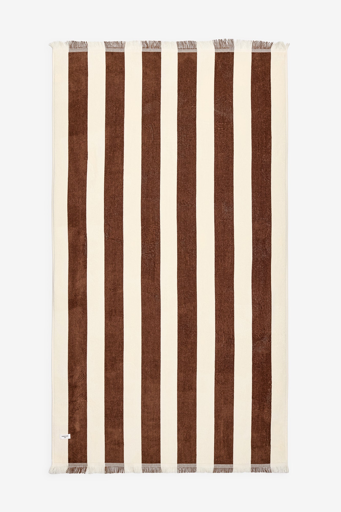 TOALHA JACQUARD ÀS RISCAS
