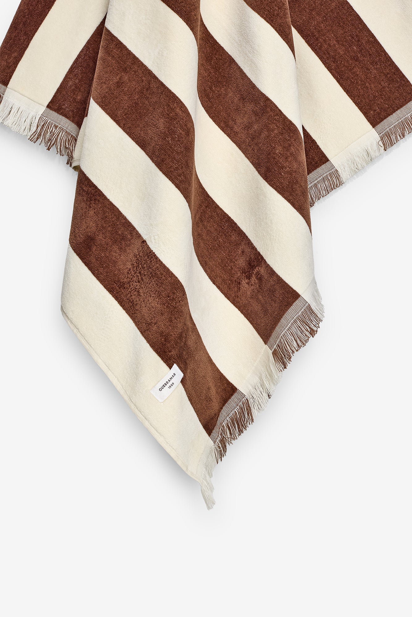 TOALHA JACQUARD ÀS RISCAS