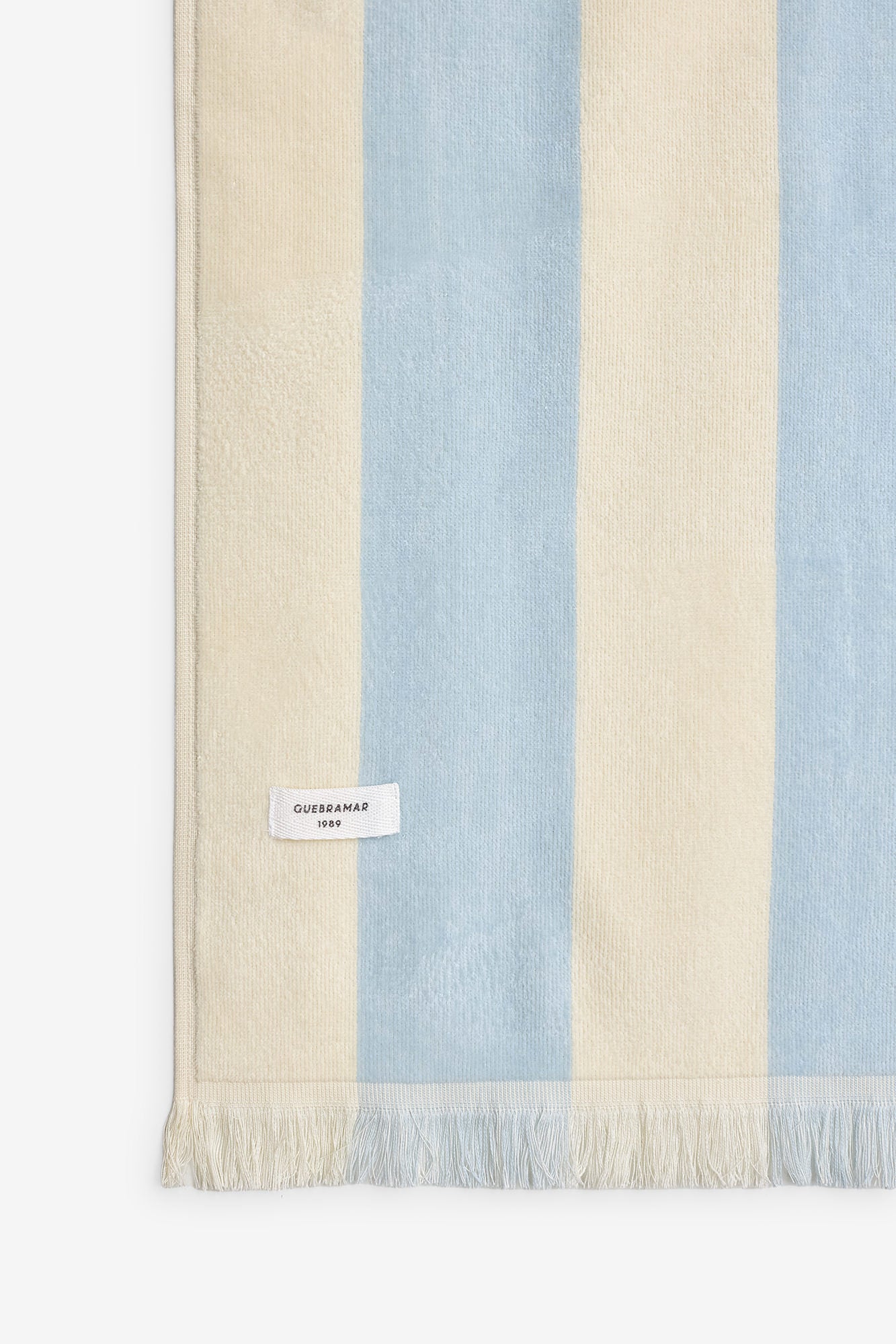 TOALHA JACQUARD ÀS RISCAS