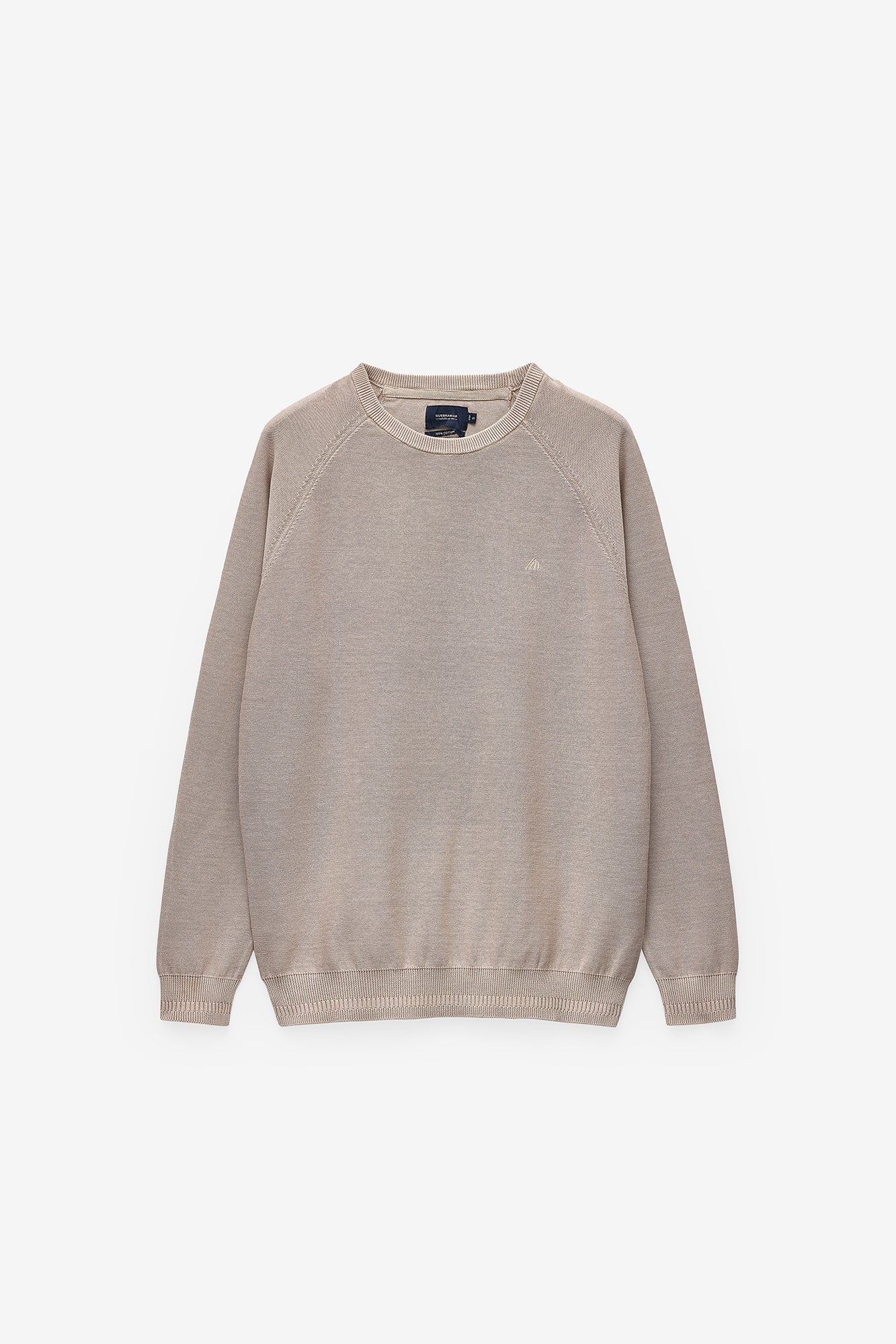 CAMISOLA DE MALHA COM DECOTE REDONDO