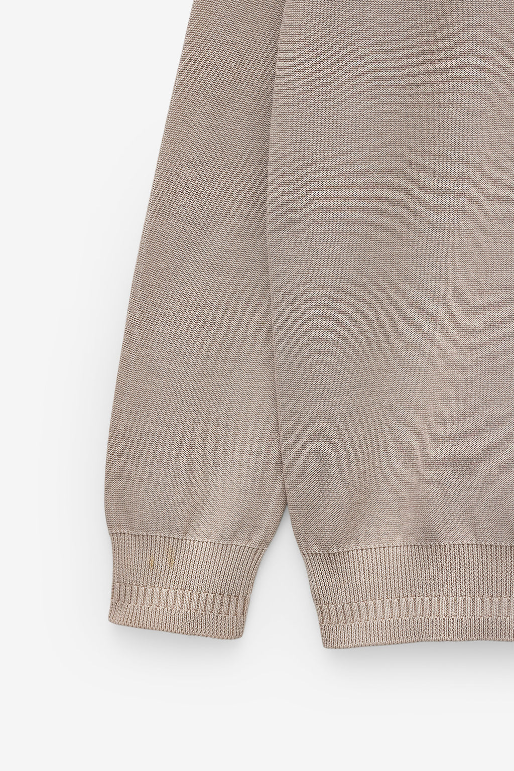 CAMISOLA DE MALHA COM DECOTE REDONDO