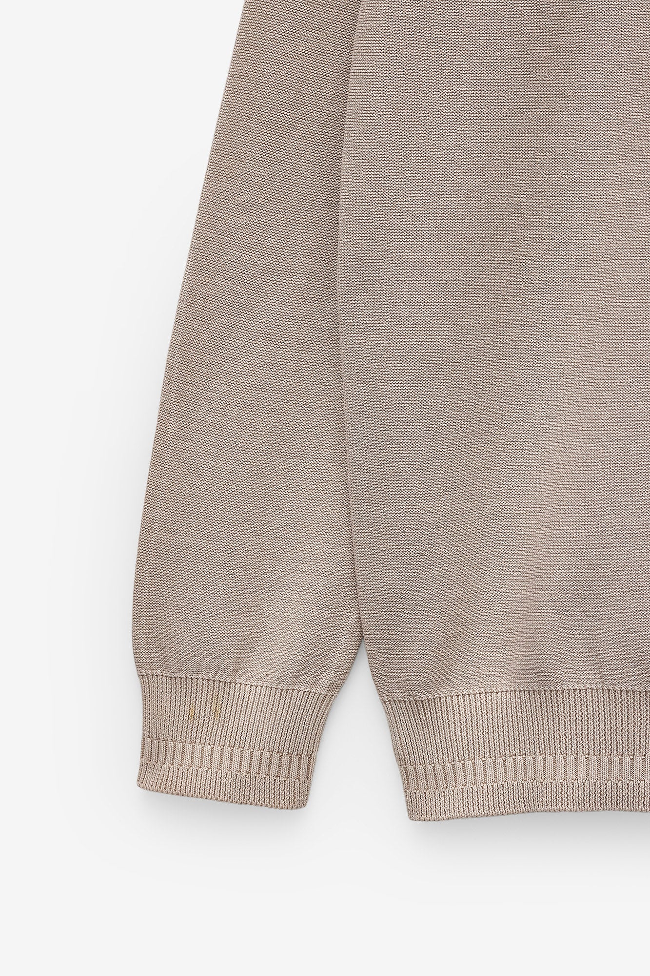 CAMISOLA DE MALHA COM DECOTE REDONDO