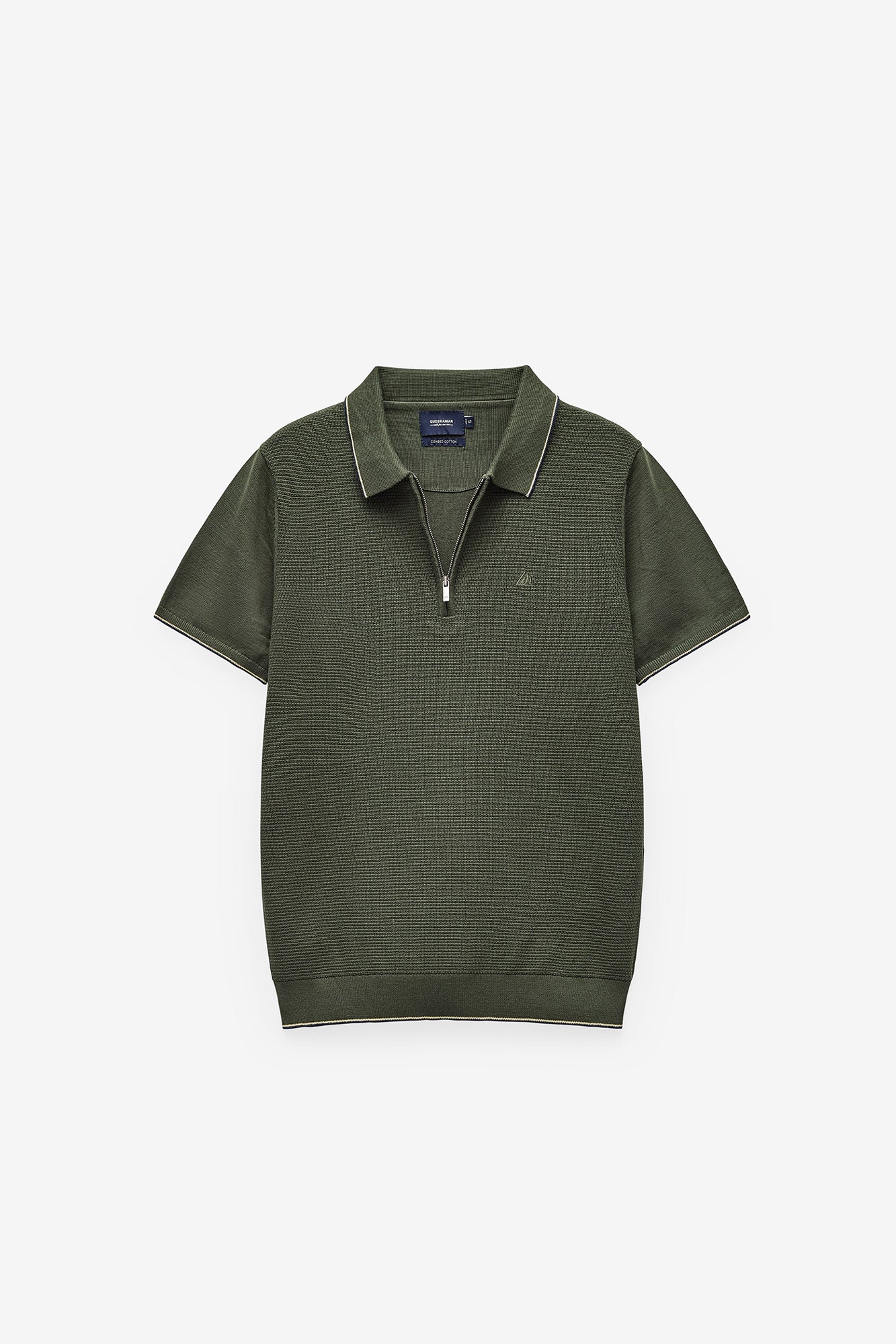 CAMISOLA COM GOLA DE POLO