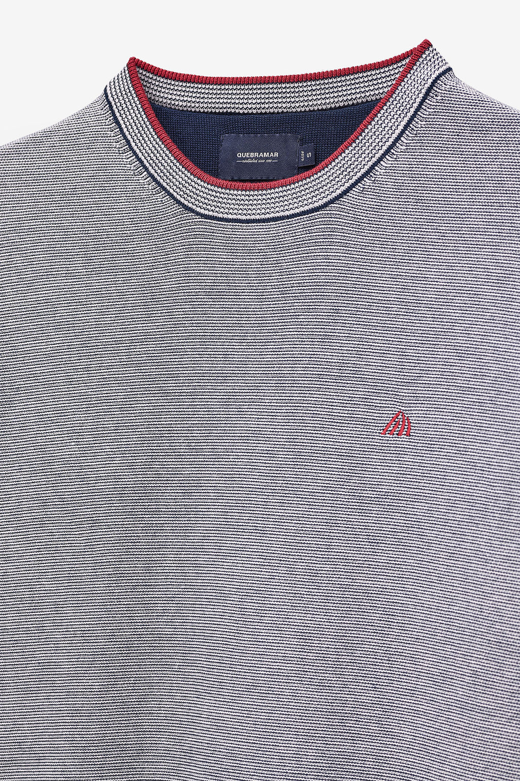 CAMISOLA DE MALHA COM RISCAS