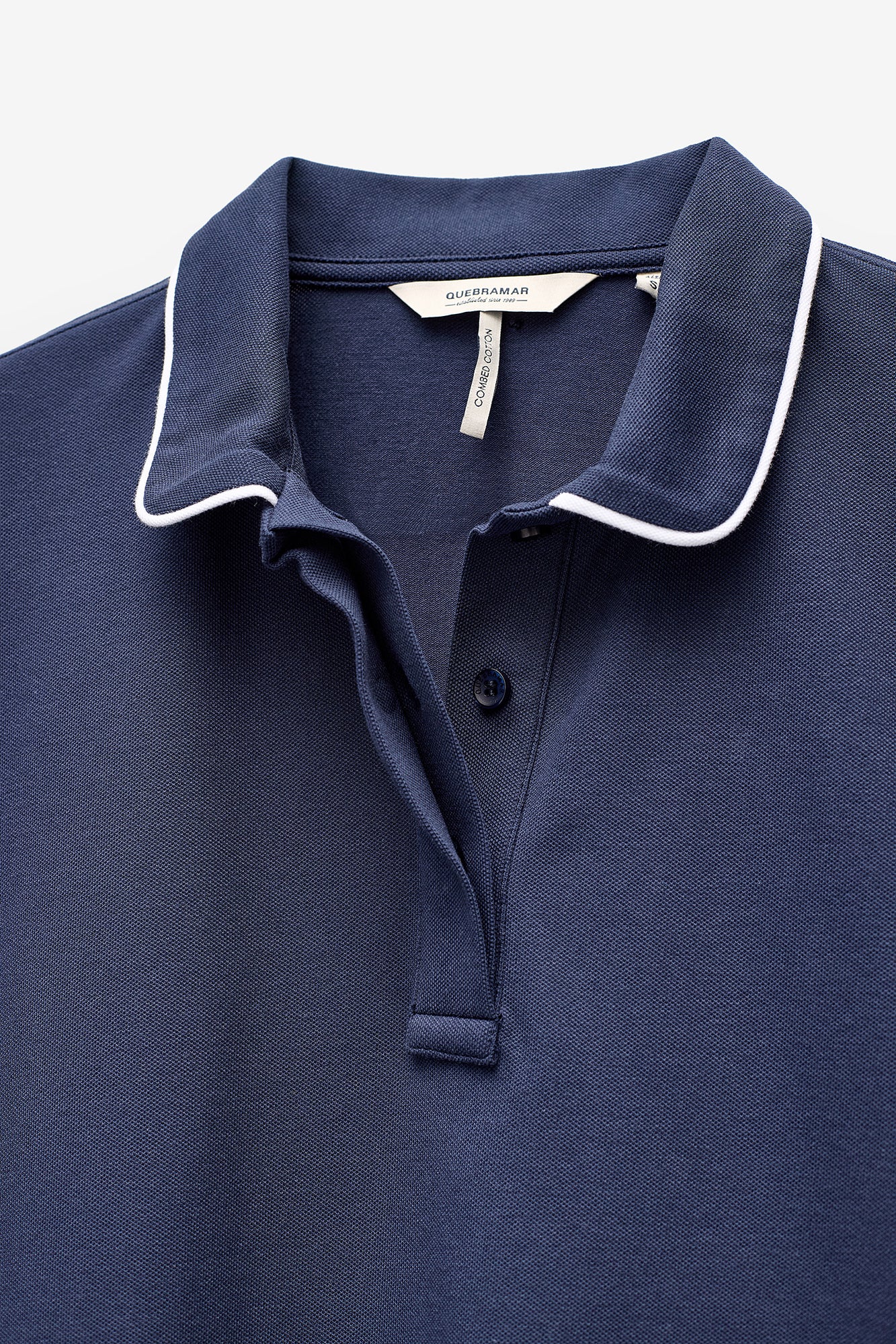 POLO CARCELA COM PIPING