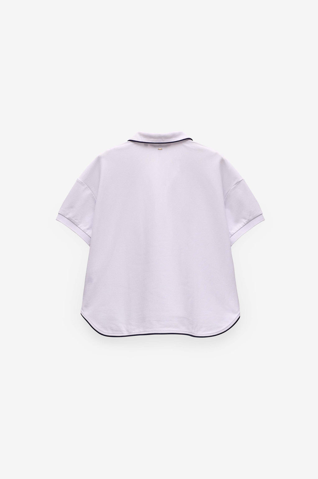 POLO COM CONTRASTES FITTING LARGO