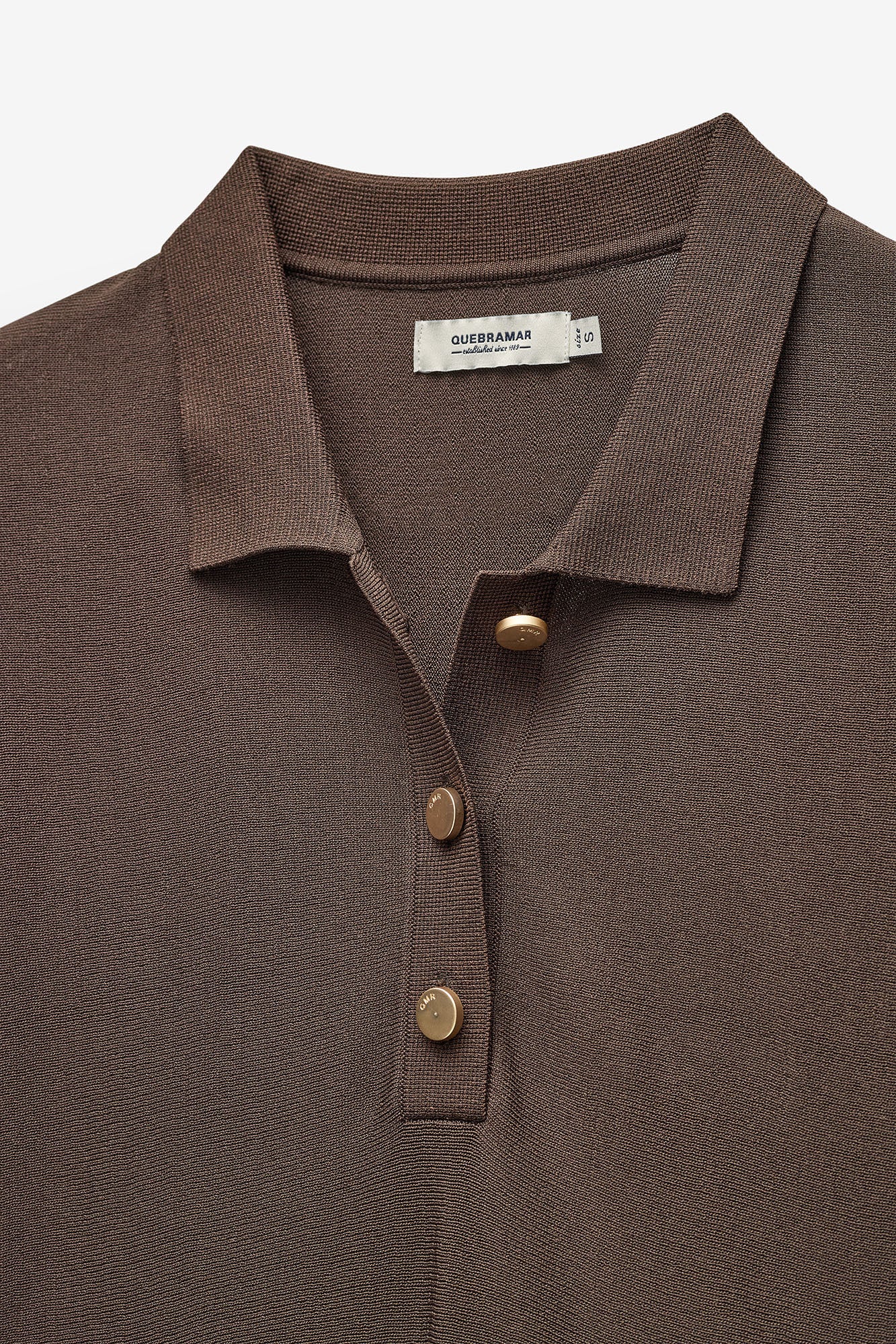 POLO EM MALHA COM PEPLUM