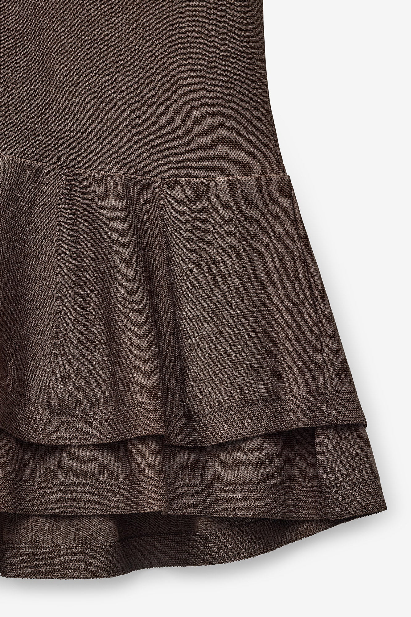 POLO EM MALHA COM PEPLUM