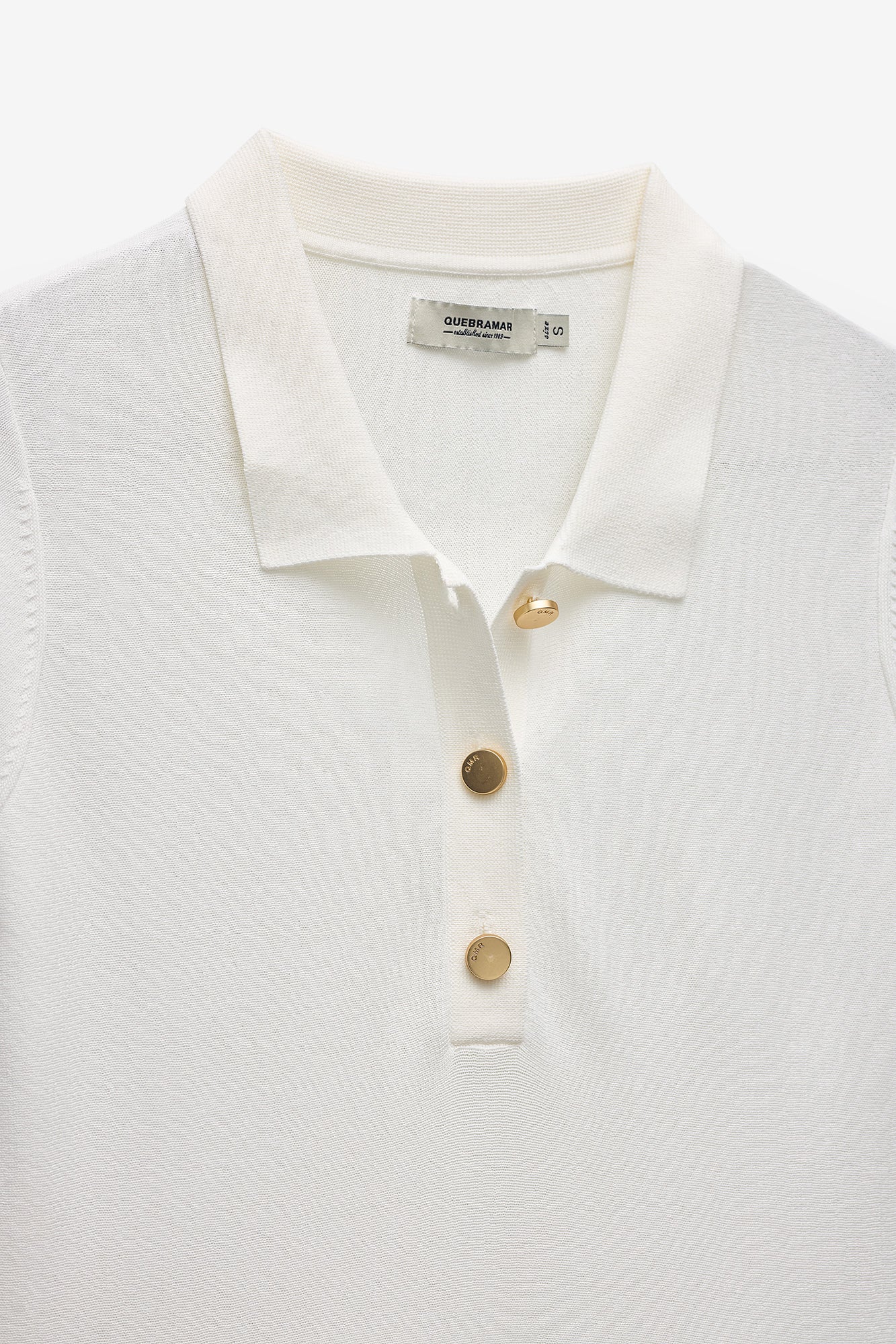 POLO EM MALHA COM PEPLUM