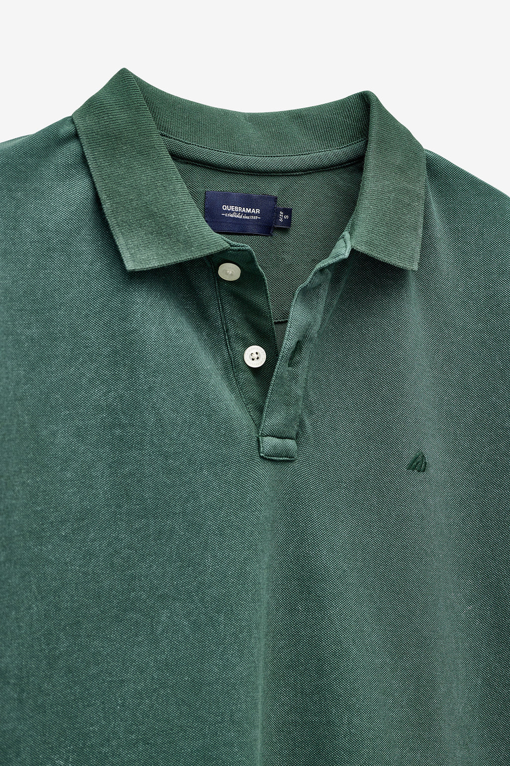 POLO PIQUÉ CON EFECTO LAVADO