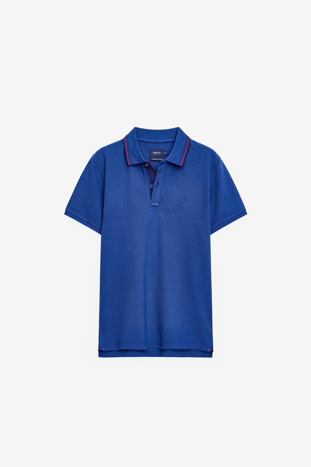 POLO PIQUÉ CON RAYAS EN EL CUELLO