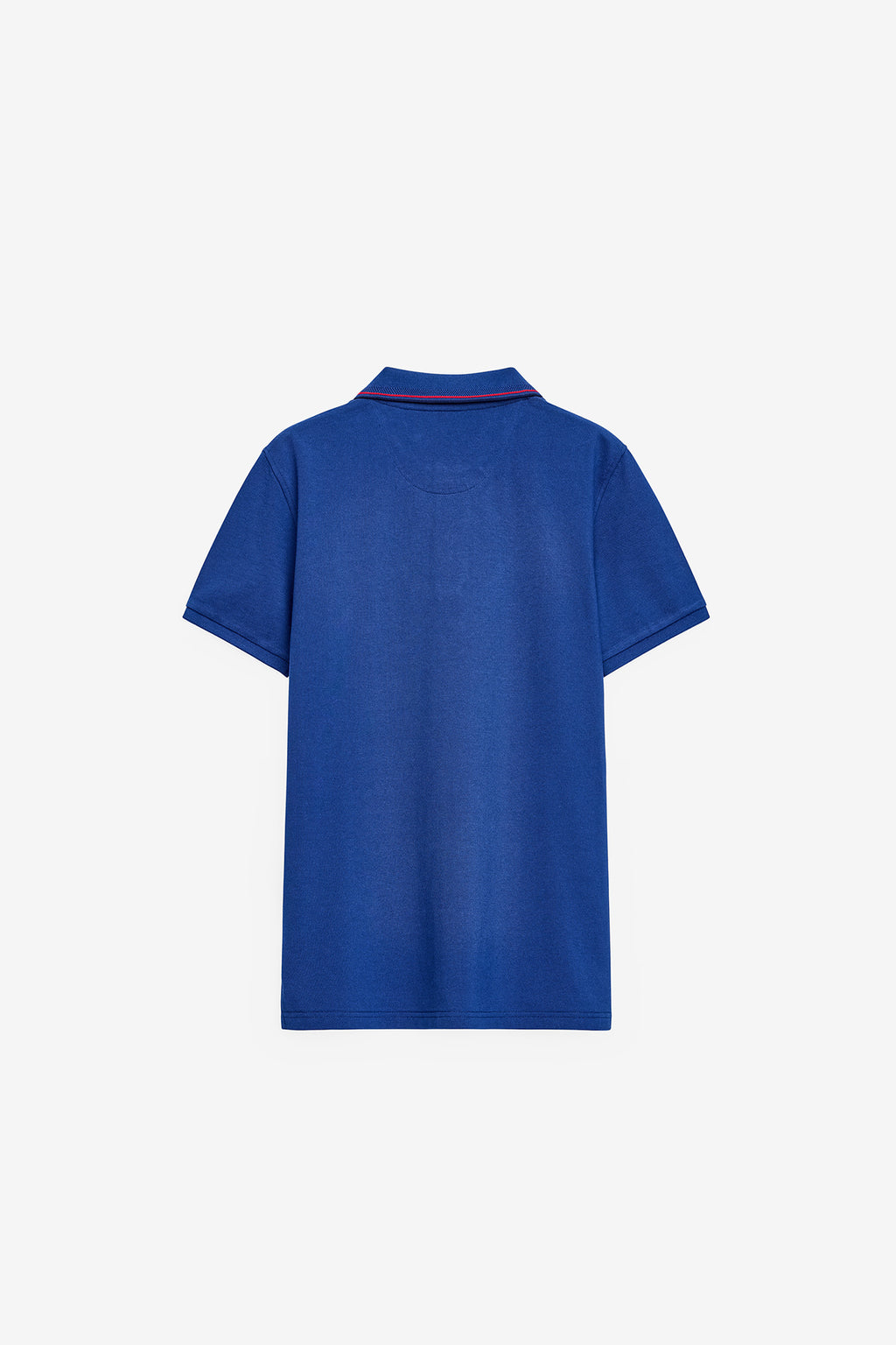 POLO PIQUÉ CON RAYAS EN EL CUELLO