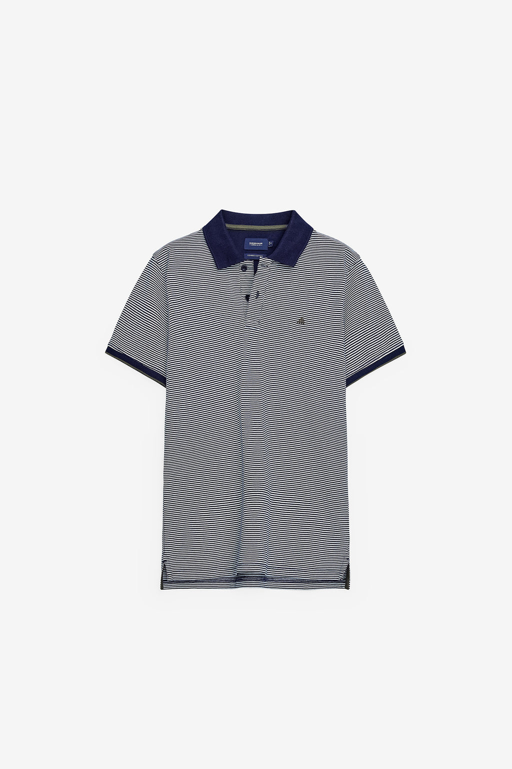 POLO PIQUET RISCADOR COM GOLA EM CONTRASTE