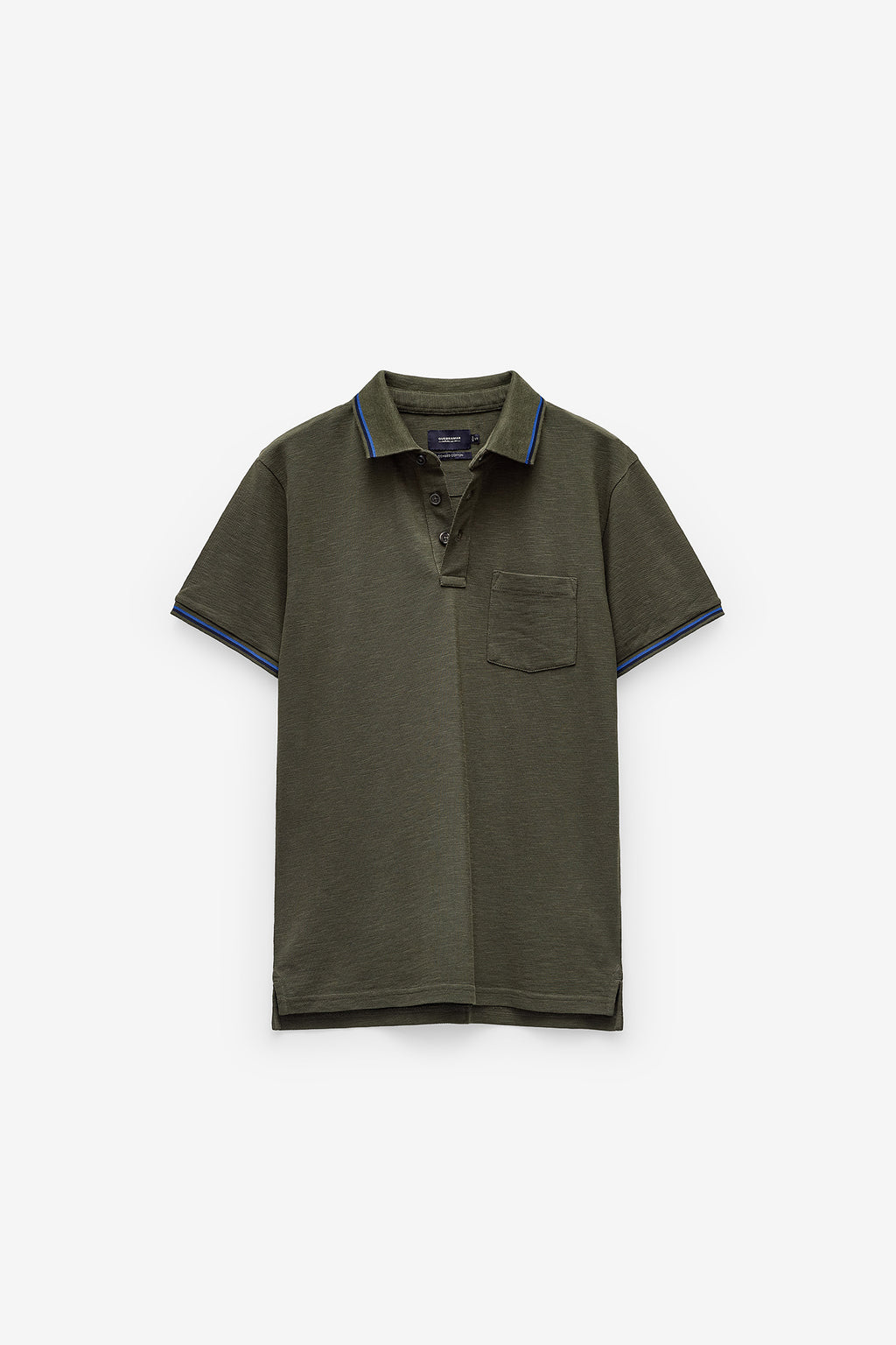 POLO PIQUET COM BOLSO