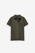 POLO PIQUET COM BOLSO