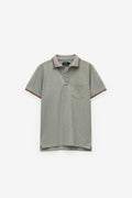 POLO PIQUET COM BOLSO