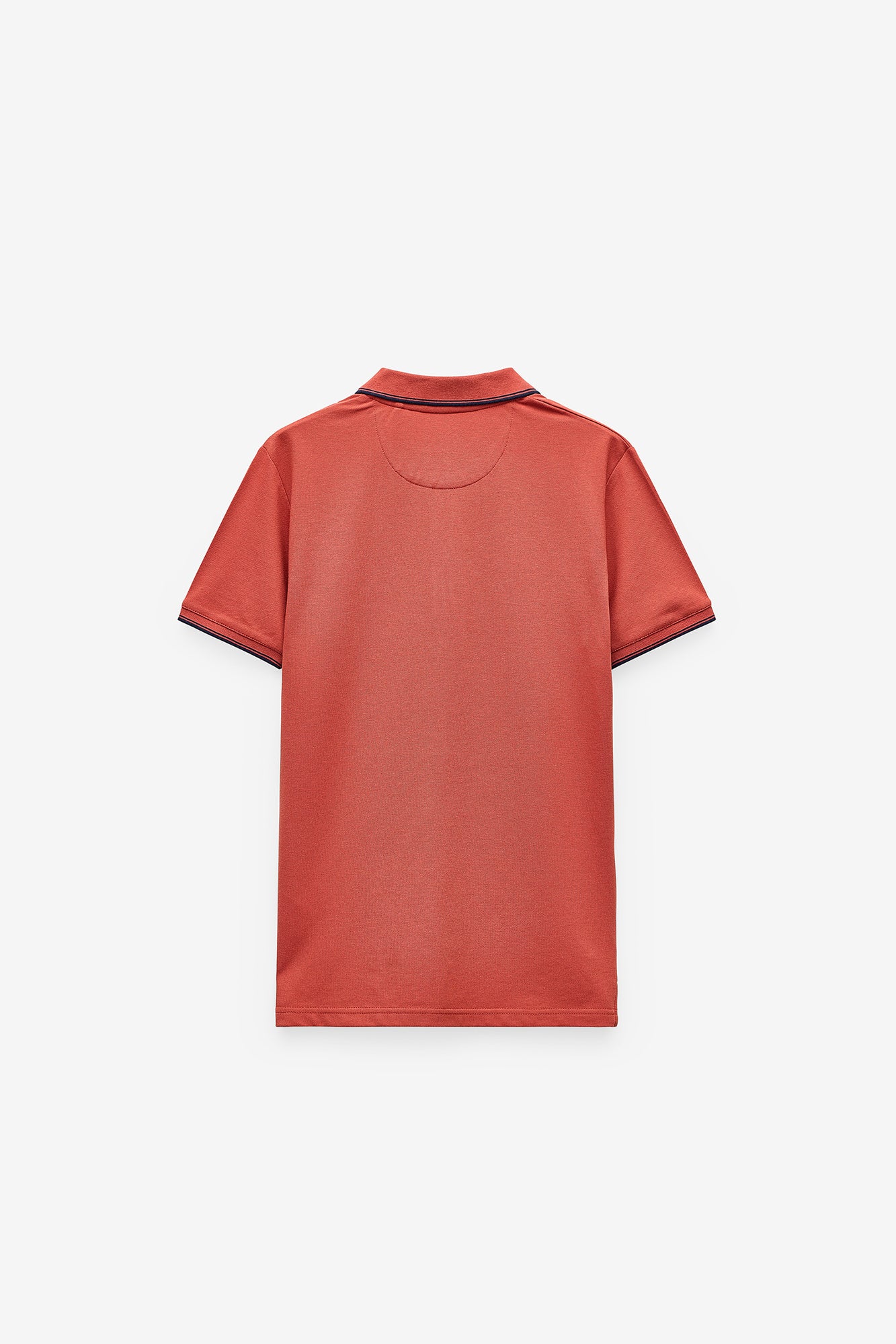 POLO SLIM FIT EM PIQUET COM FECHO
