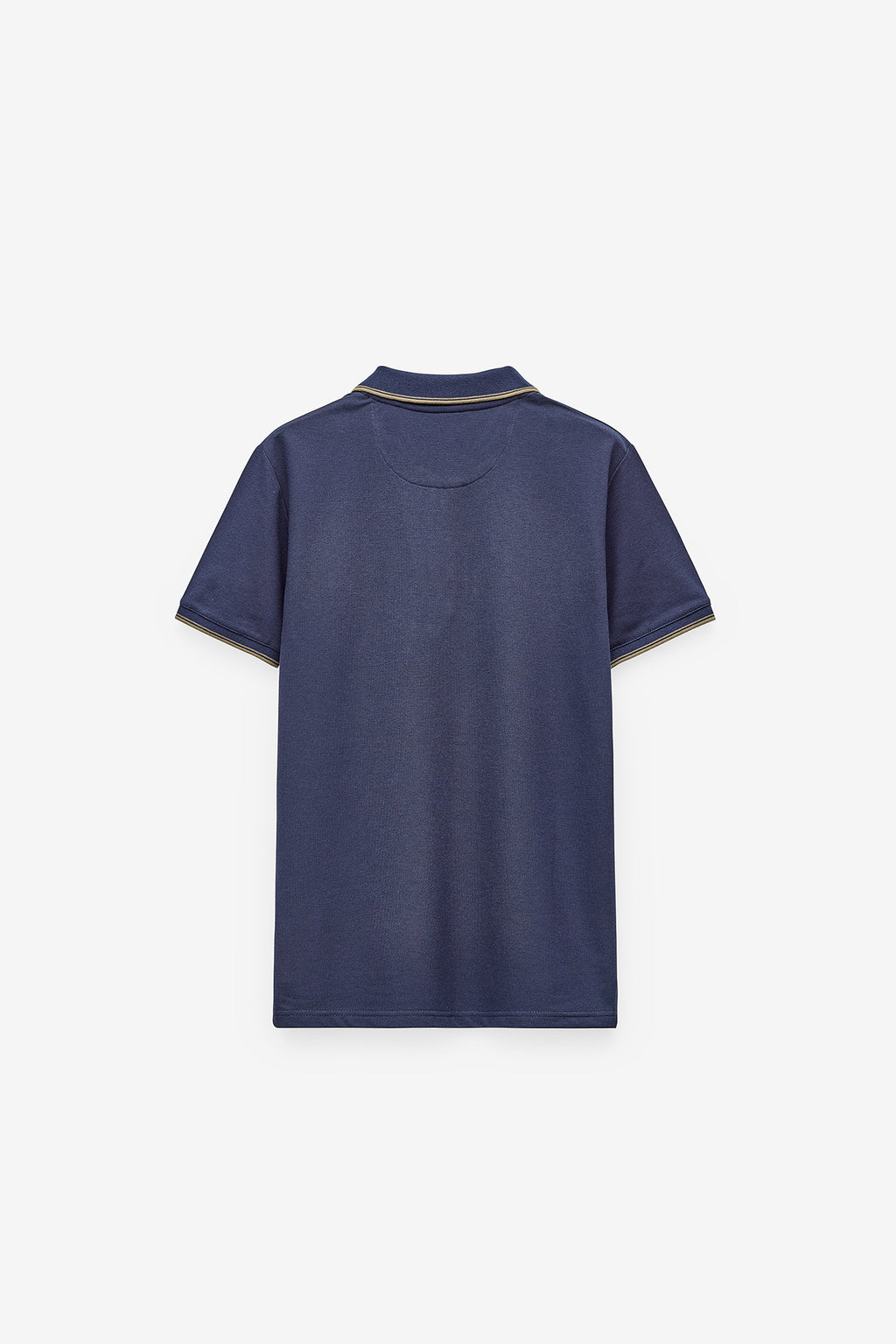 POLO SLIM FIT EM PIQUET COM FECHO