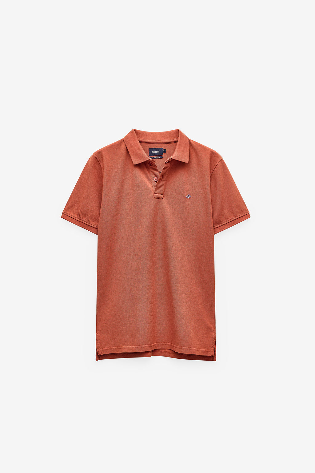 POLO PIQUET COM LOGO EM CONTRASTE