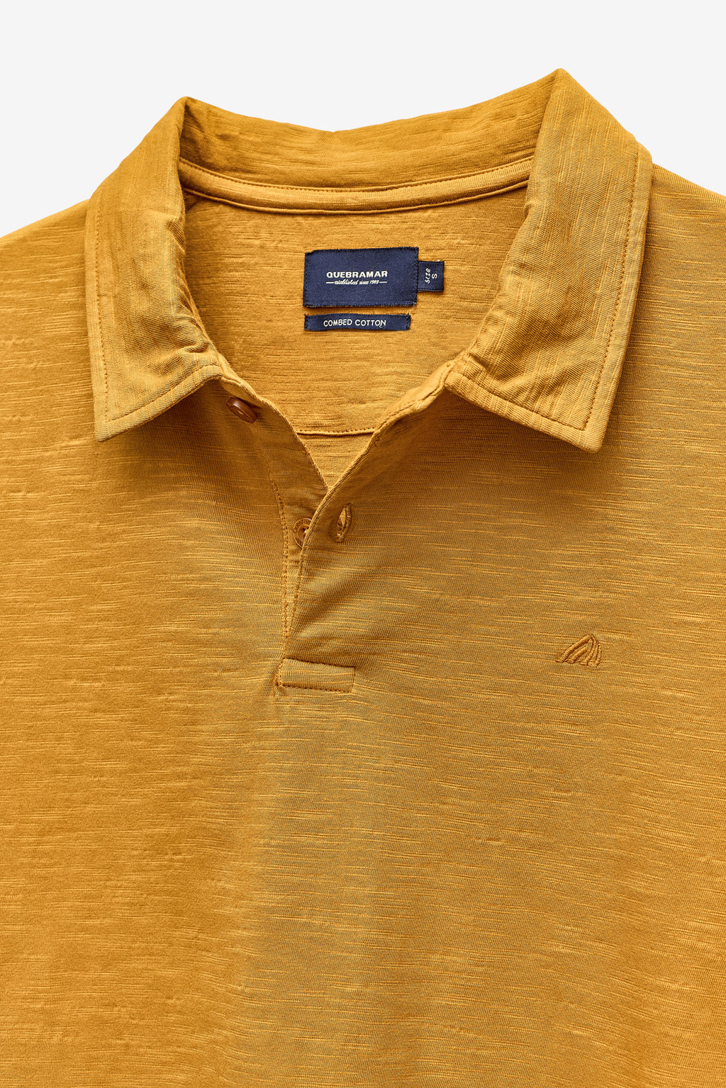 POLO EN SLUB CON CUELLO