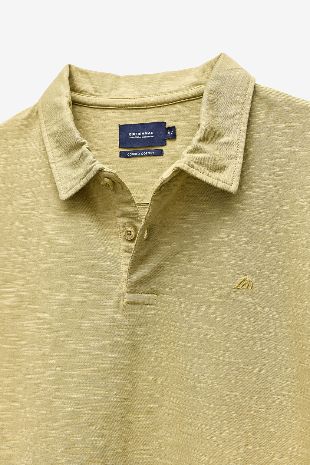 POLO EN SLUB CON CUELLO