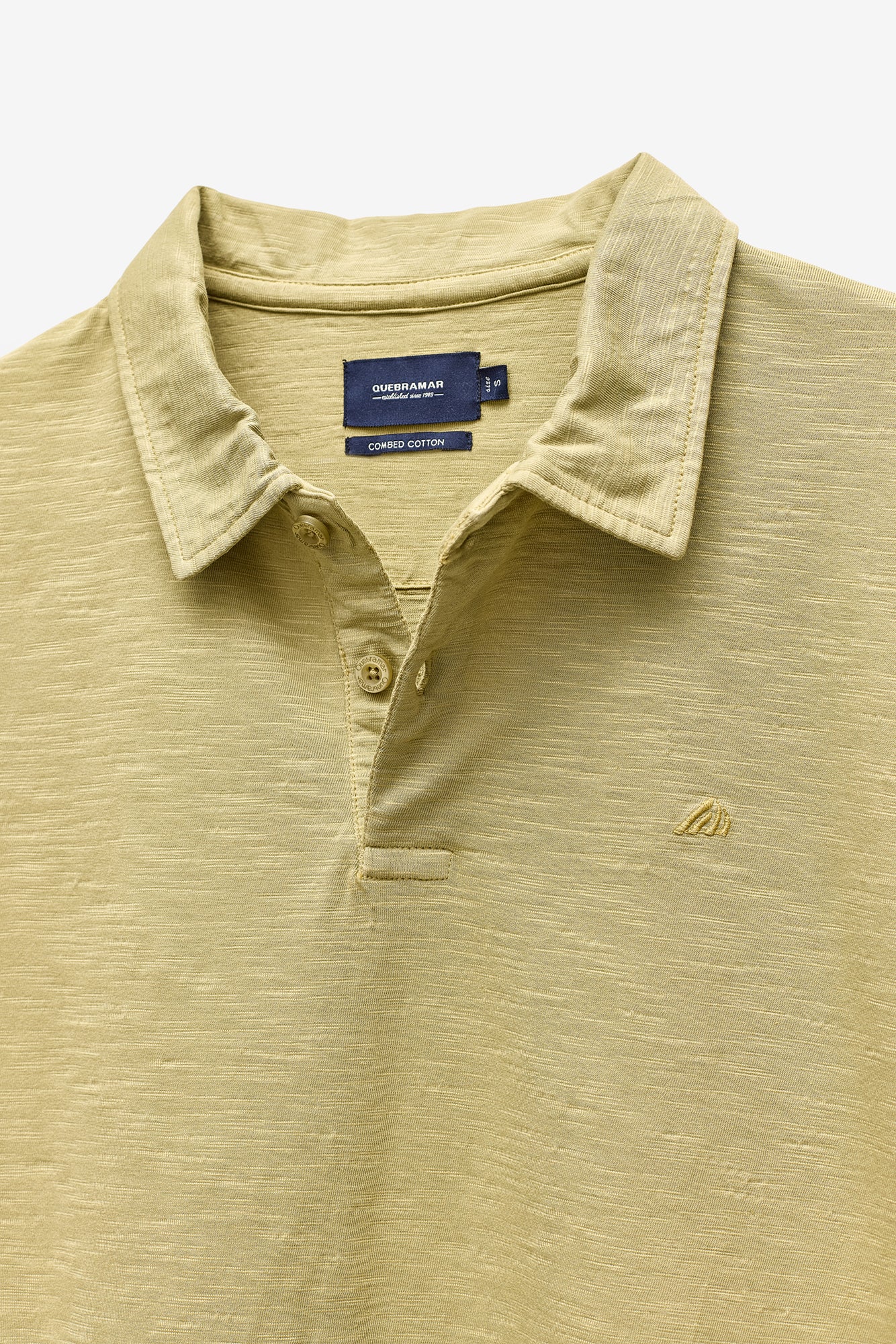 POLO EN SLUB CON CUELLO