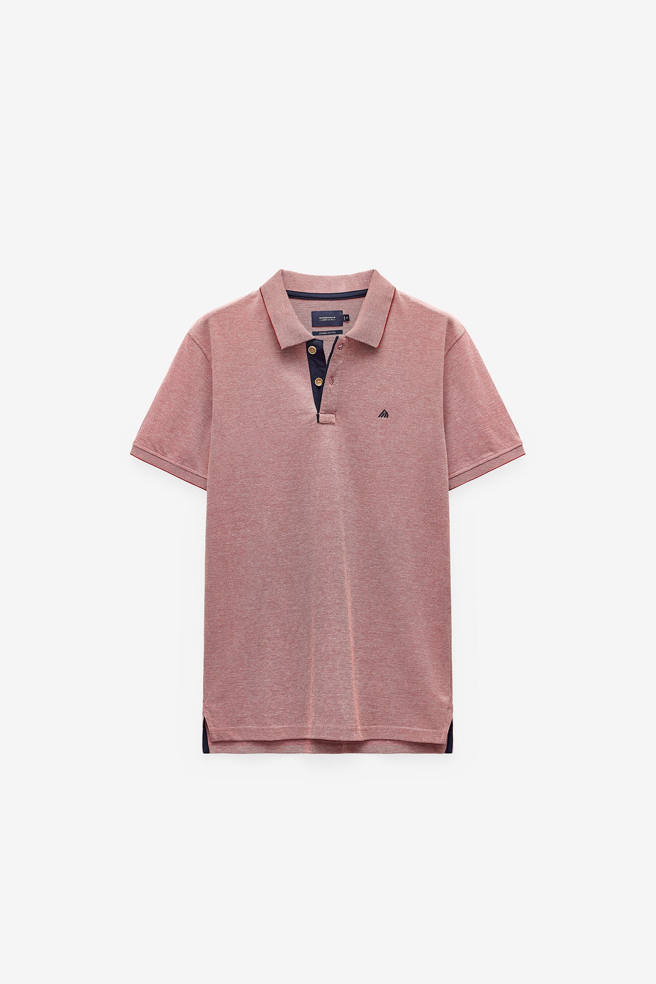 POLO COM EFEITO OXFORD MELANGE