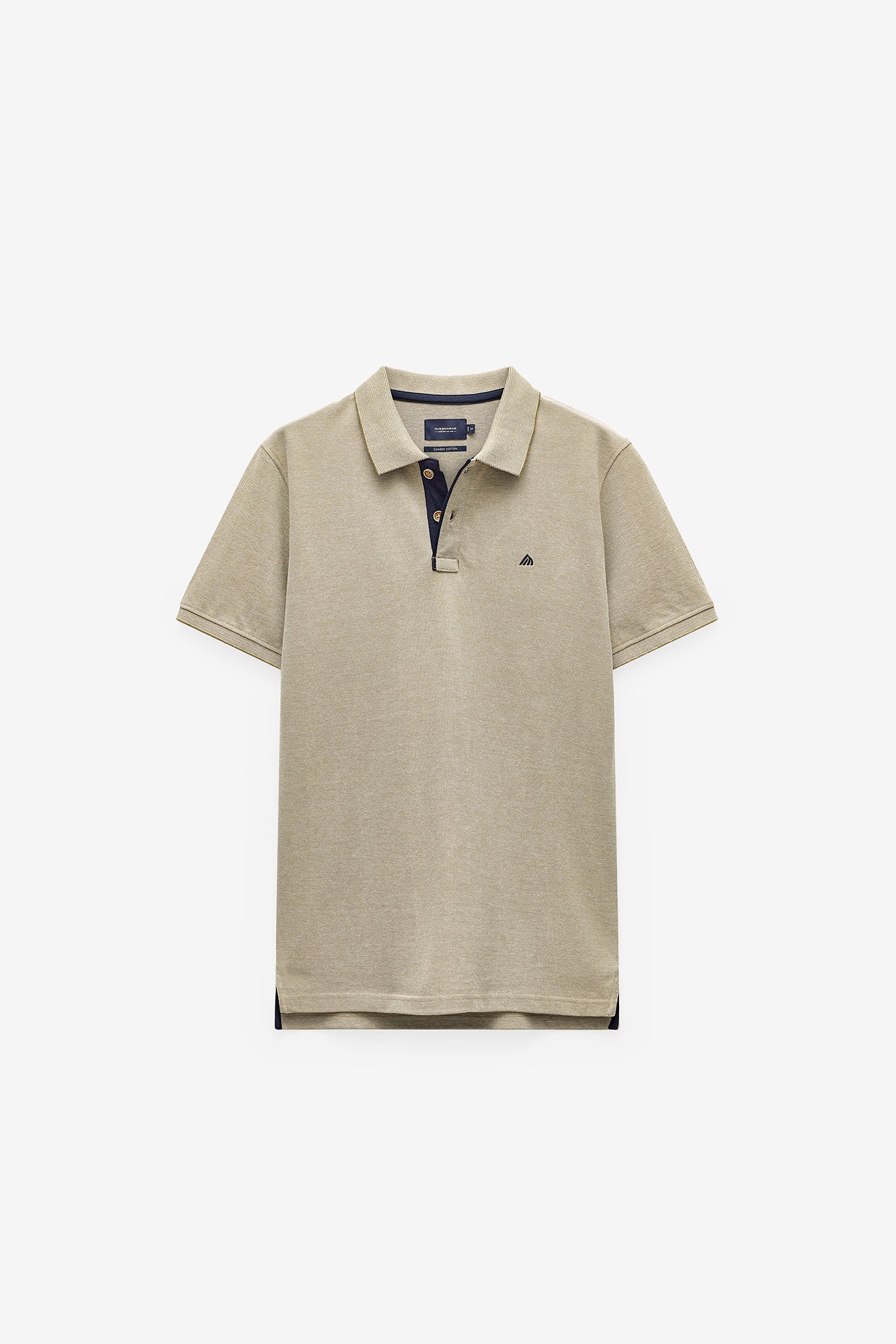 POLO COM EFEITO OXFORD MELANGE