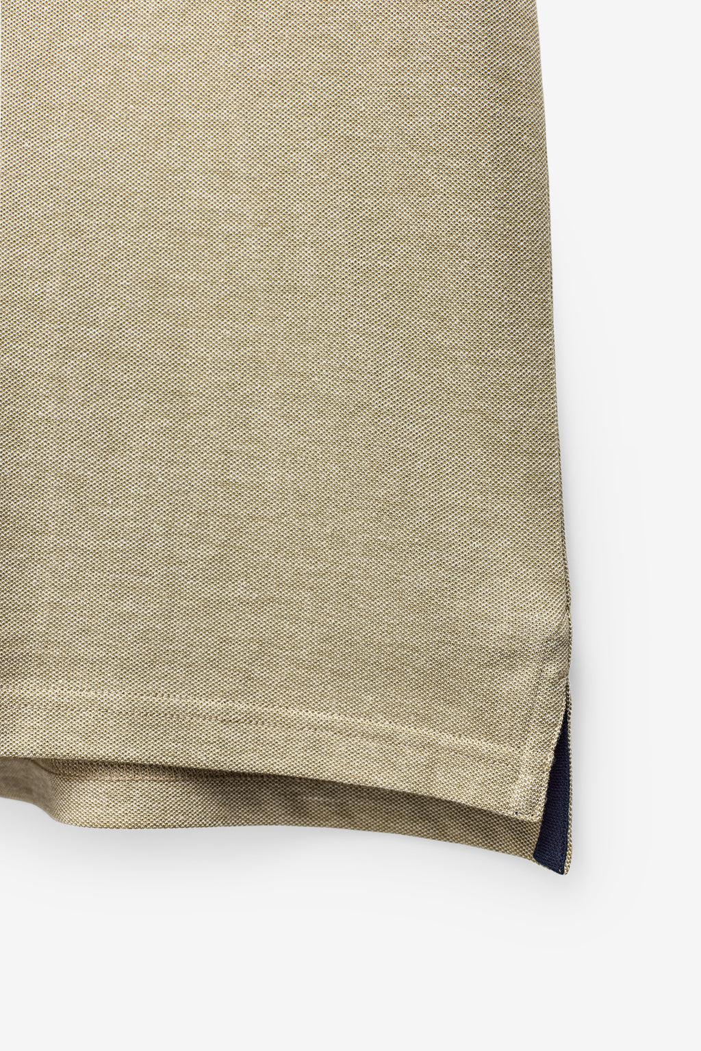 POLO CON EFECTO OXFORD MELANGE