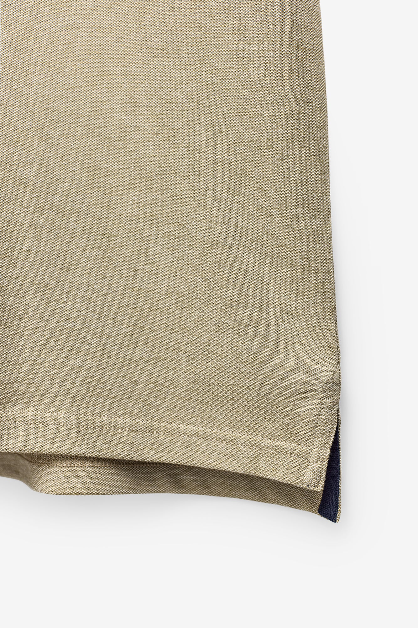 POLO CON EFECTO OXFORD MELANGE