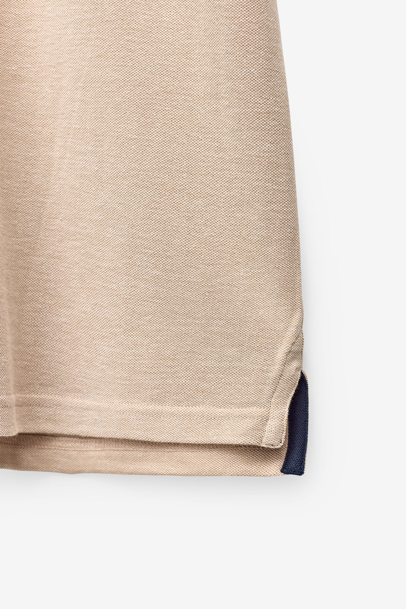 POLO COM EFEITO OXFORD MELANGE