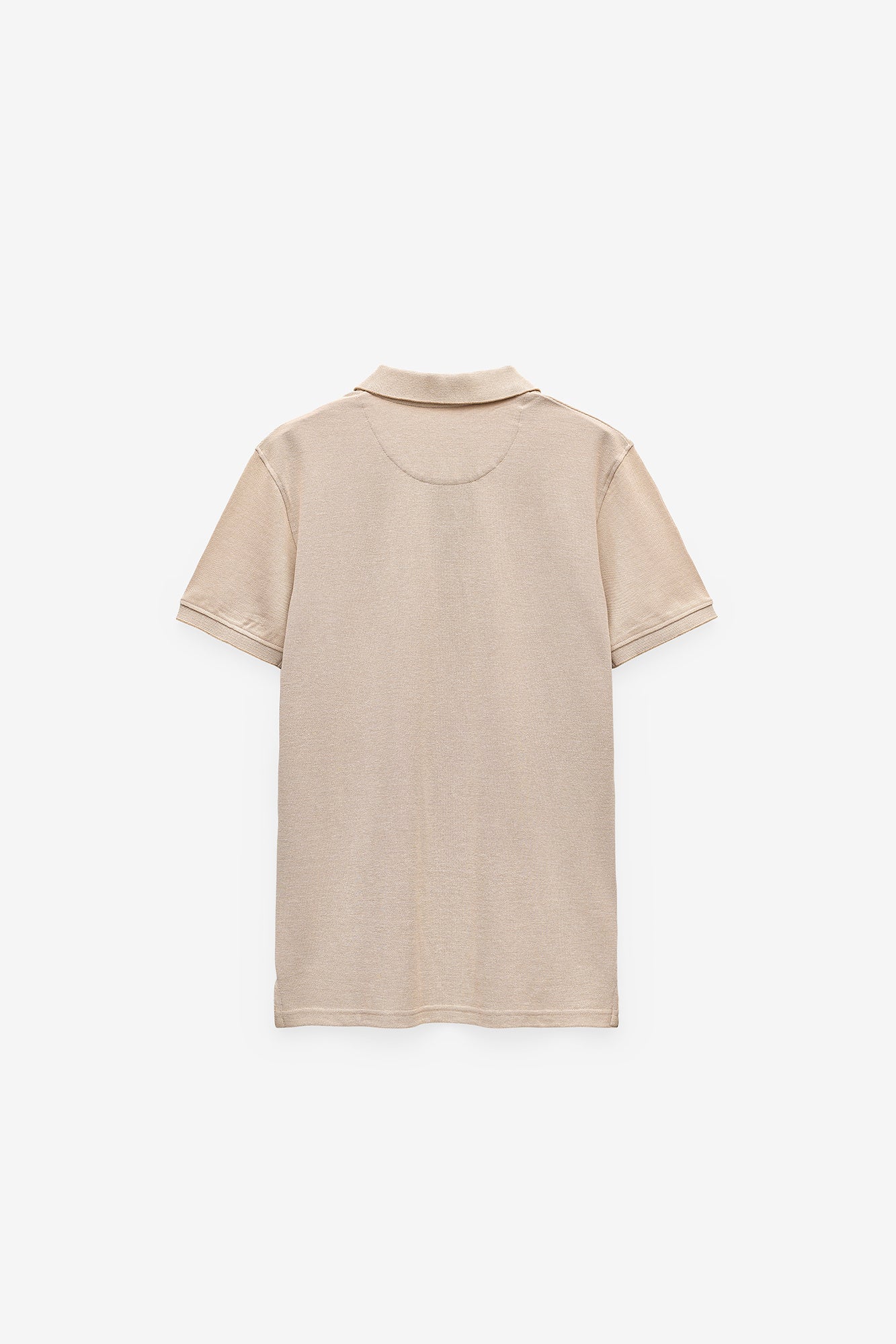 POLO COM EFEITO OXFORD MELANGE