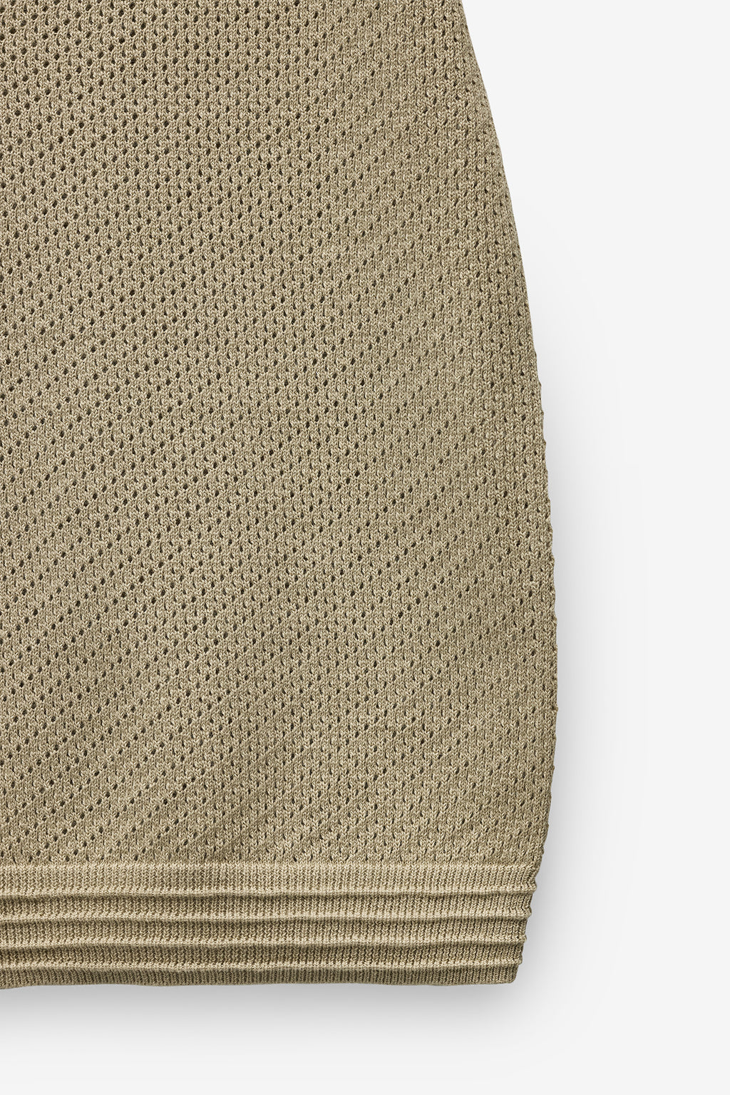 POLO EM MALHA COM TEXTURA